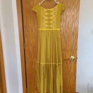 COPY - Mia Joy Yello Dress Girls 12